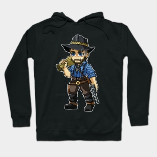 Chibi Arthur RDR2 Hoodie